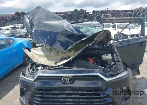 2025 Toyota Grand Highlander Hybrid Limited из США, поврежденный, VIN 5TDACAB55SS038480